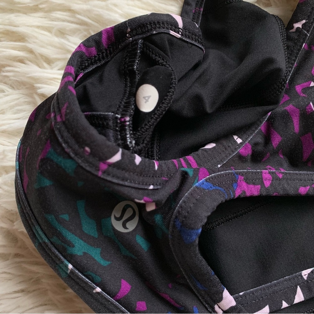 Lululemon Splendour Bra Shadow Wrap Multi / Black - image 4